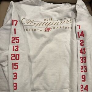 Mitchell & Ness Toronto Raptors Championship Sweater